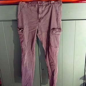 Olive high rise jeggings